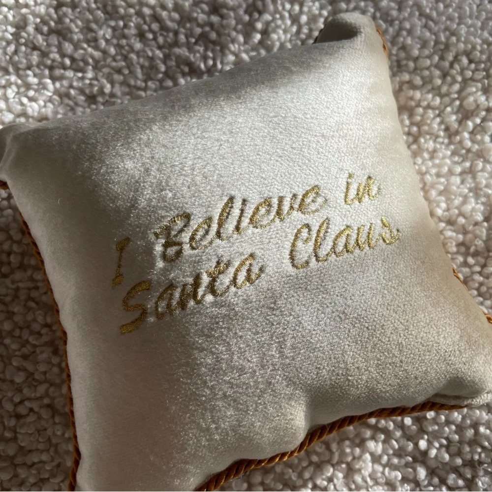 Mini holiday pillow
